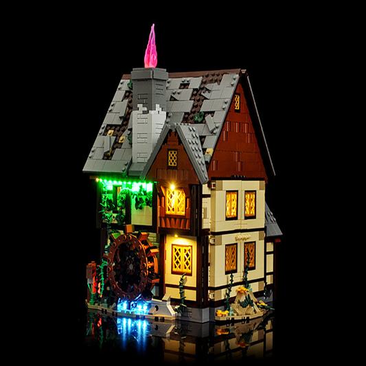Light Kits For Disney Hocus Pocus: The Sanderson Sisters' Cottage 21341