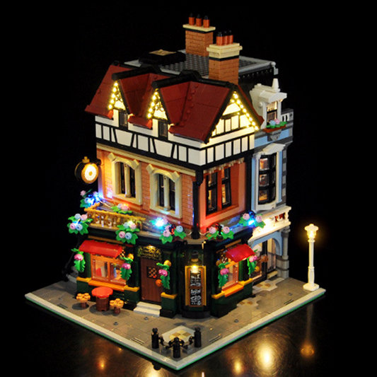 LED Light Kit For Lego Tudor Corner#10350