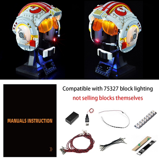 Light Kit For Luke Skywalker (Red Five) Helmet 75327