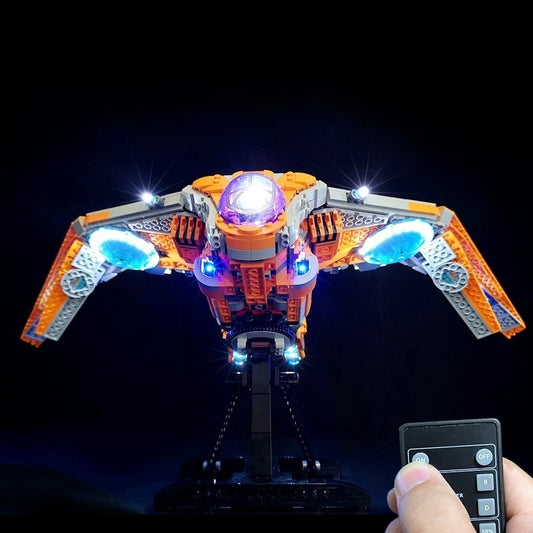 Light kit for Guardians of the Galaxy Spaceship-76193