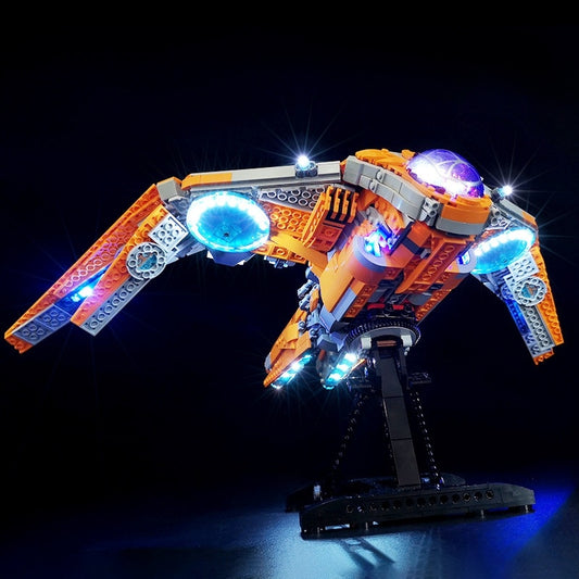 Light kit for Guardians of the Galaxy Spaceship-76193