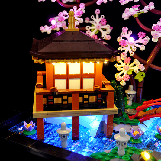 Brixspark Light Kit for Tranquil Garden 10315