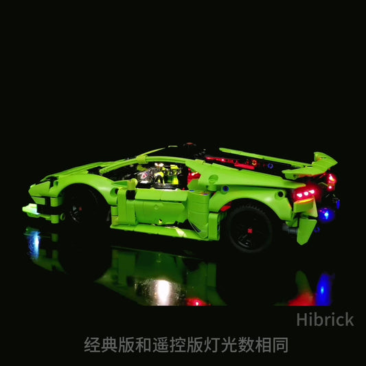 Light kit For LEGO Lamborghini Huracán Tecnica 42161