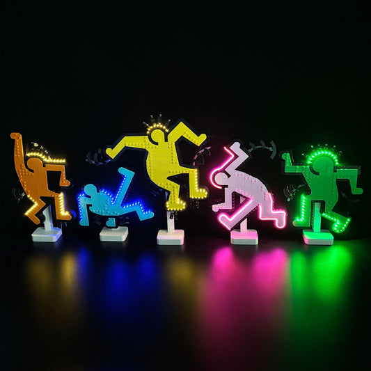 Brixspark Light Kit For Keith Haring – Dancing Figures #31216