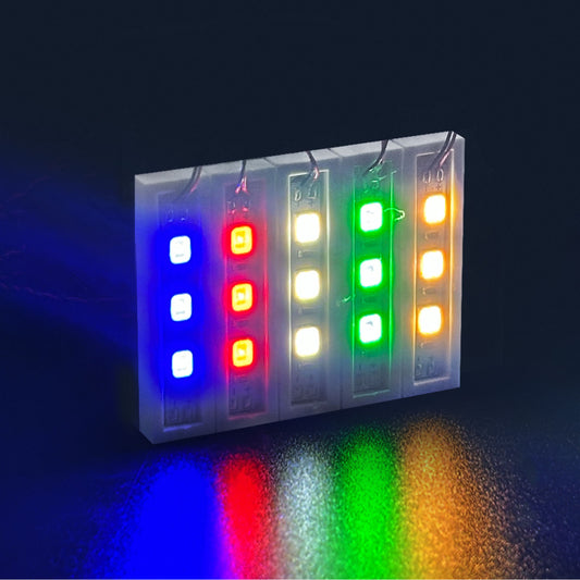 Light parts for  DIY 0.5m one-to-five light strip