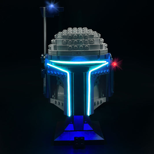 Brixspark Light Kit for LEGO Star Wars Jango Fett™ Helmet 75408