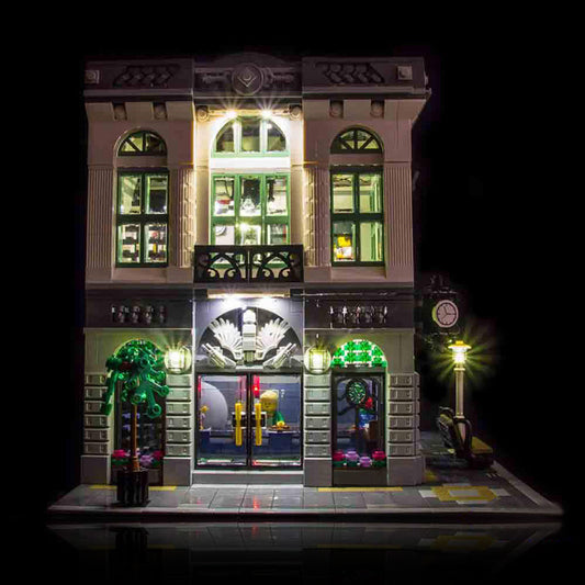LED Light Lego Bank Headquarters Building StreetView#10251