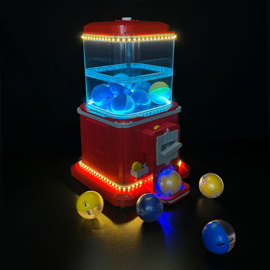 Brixspark Light Kit For LEGO Minifigure Vending Machine #21358