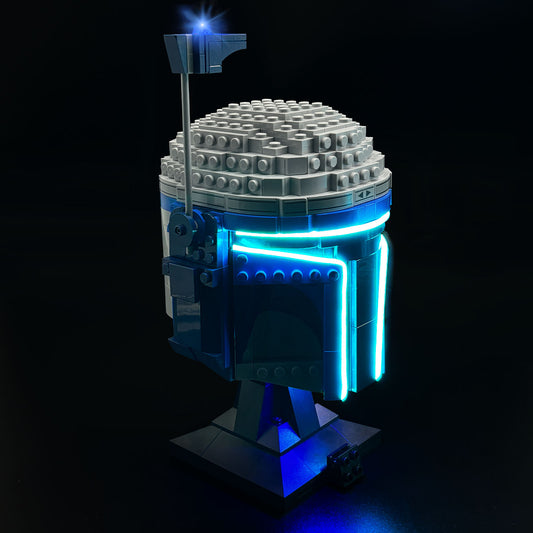 Brixspark Light Kit for LEGO Star Wars Jango Fett™ Helmet 75408