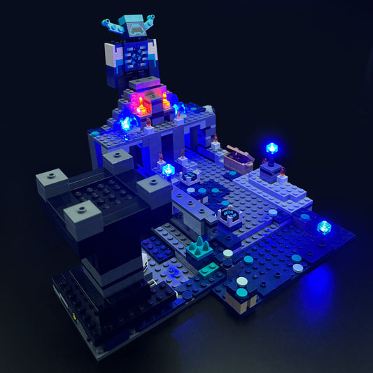 Light Kit for LEGO Minecraft The Deep Dark Battle Playset 21246