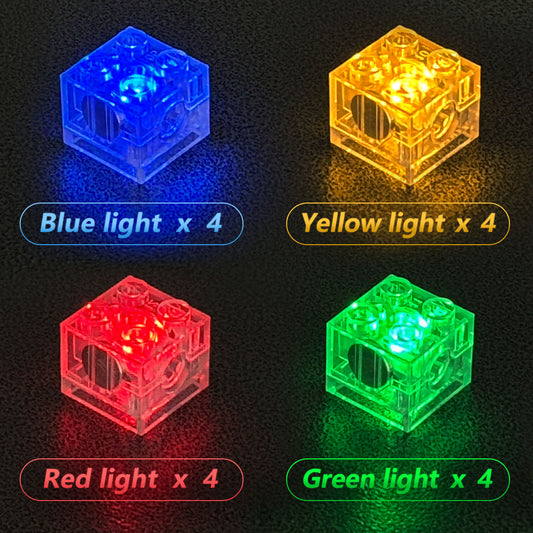 16pcs Light Up Bricks Accessory Kit from Brixspark