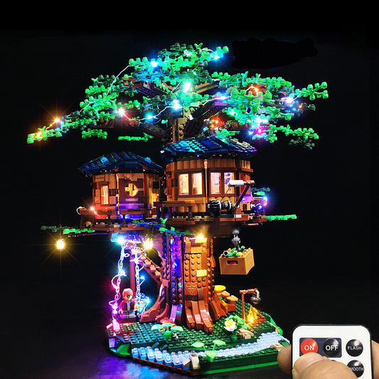 Brixspark Light Kit For Tree House#21318
