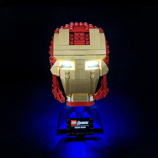 Light Kit For Iron Man Helmet 76165