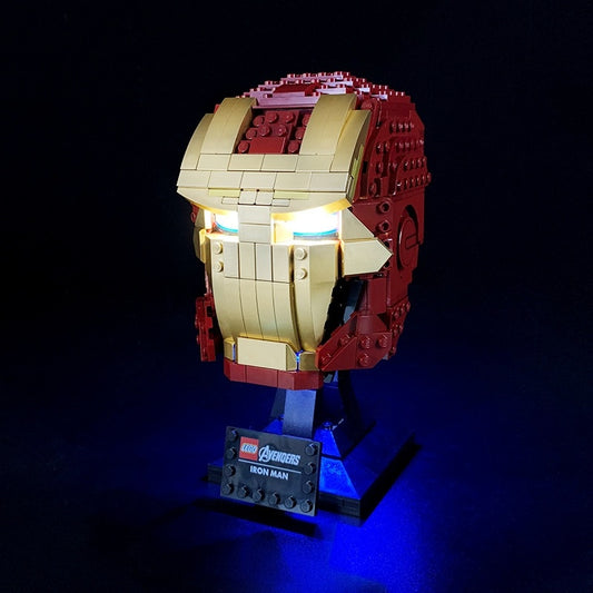 Light Kit For Iron Man Helmet 76165