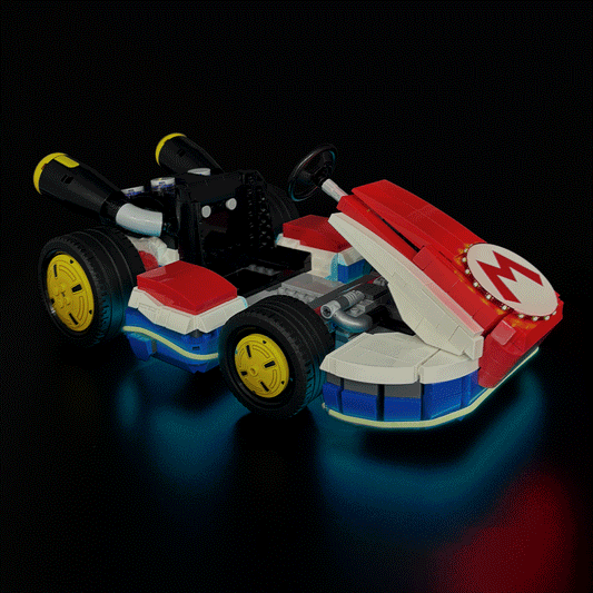 Brixsaprk Light Kit For Mario Kart™ – Mario & Standard Kart #72037