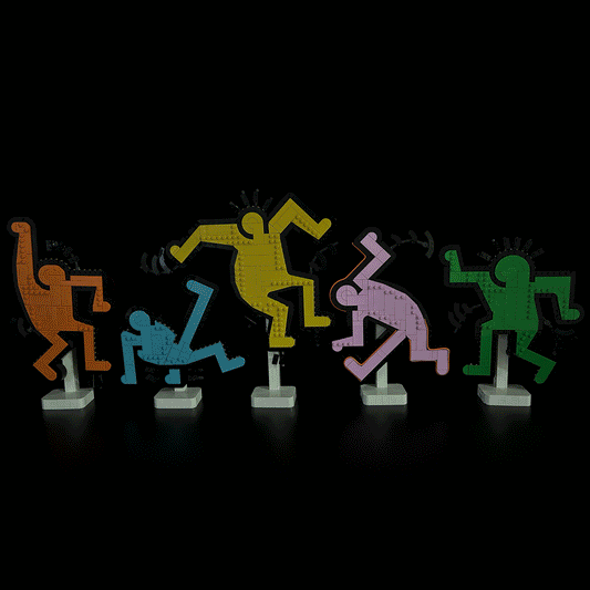 Brixspark Light Kit For Keith Haring – Dancing Figures #31216